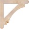 Ekena Millwork Imperial Craftsman Smooth Bracket, Douglas Fir, 5 1/2"W x 46"D x 46"H BKT06X46X46IMP04SDF - alternate 4